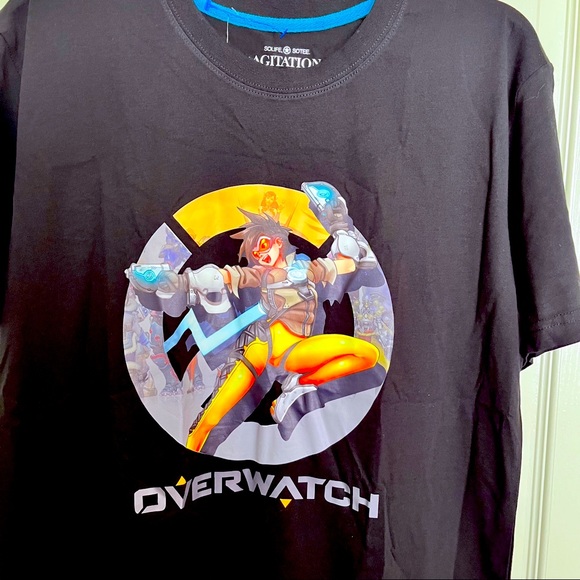 Kids Overwatch Tracer T-Shirt Size XXL - Picture 2 of 2